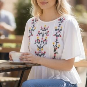 Bohemian shein blouse